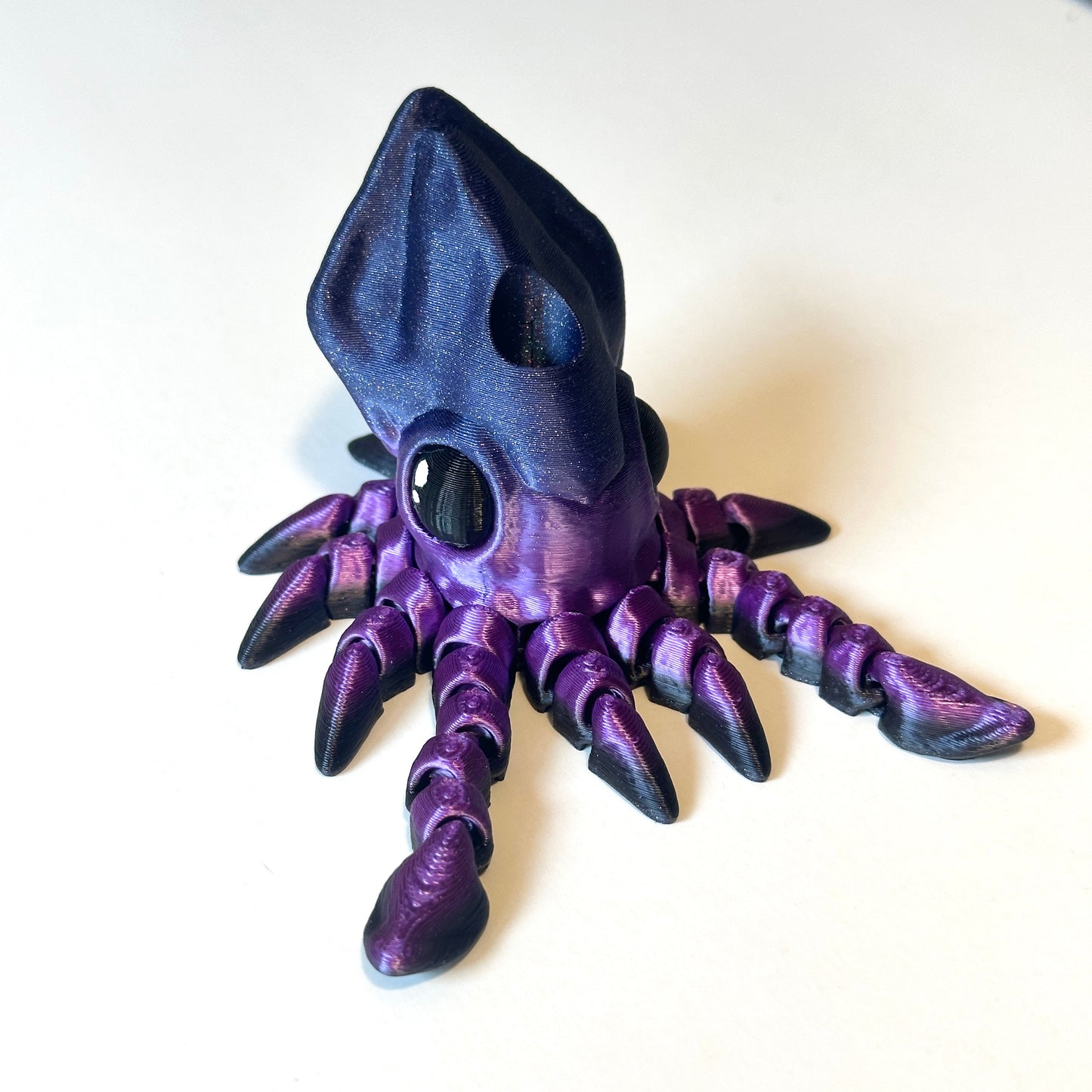 Flexi Squid - 3D Printed Articulating Figure