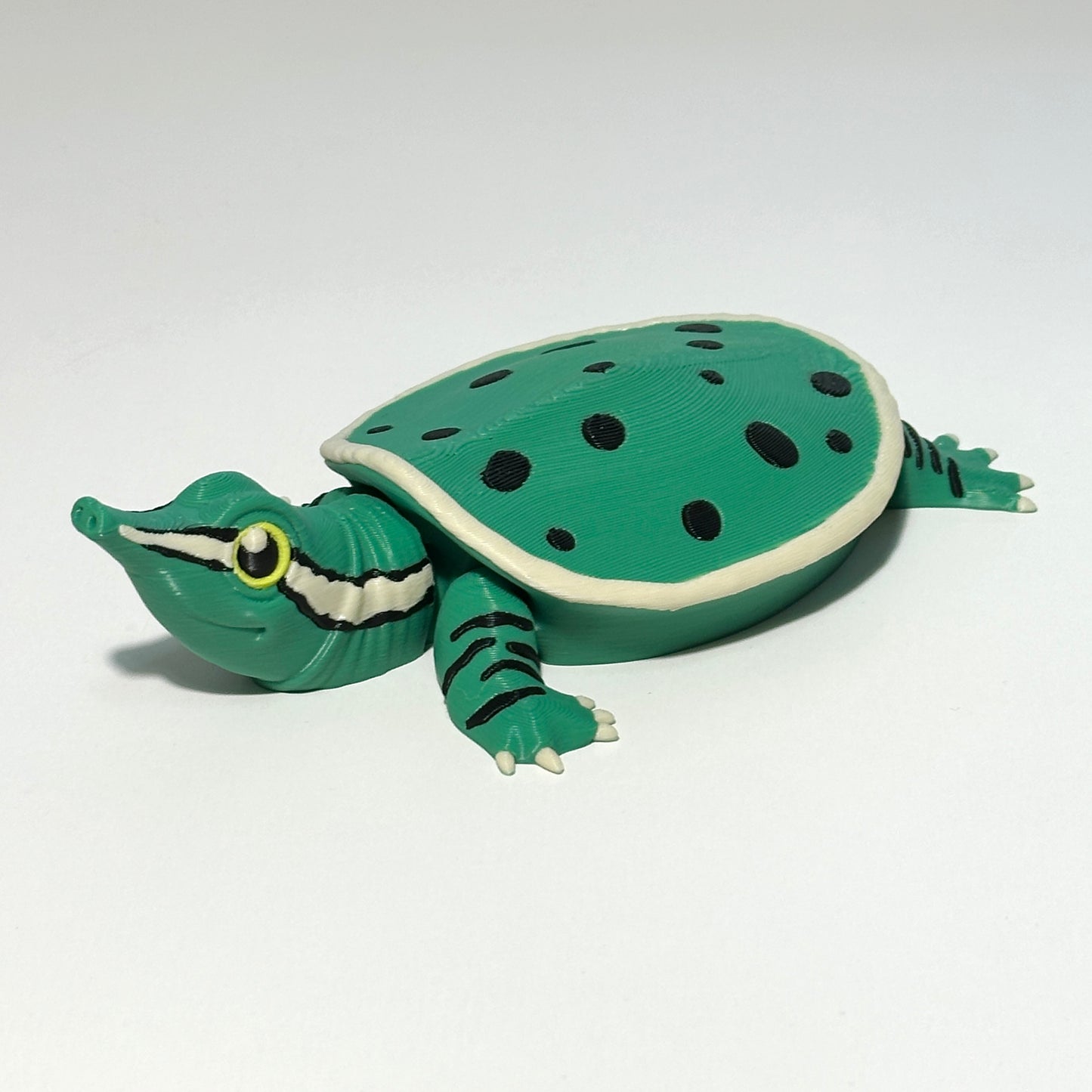 Soft Shell Turtle - 3D Printed Articulating Figure