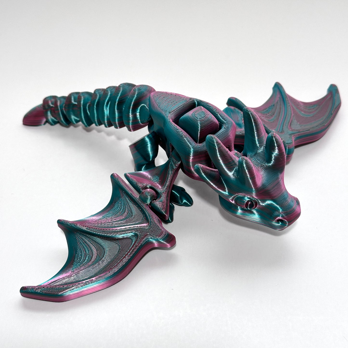 Flappy Wyvern - 3D Printed Articulating Figure