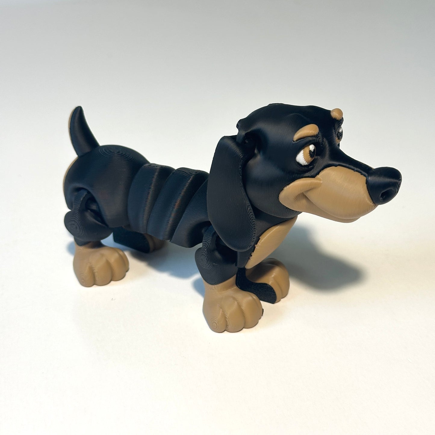 Flexi Dachshund - 3D Printed Articulating Figure