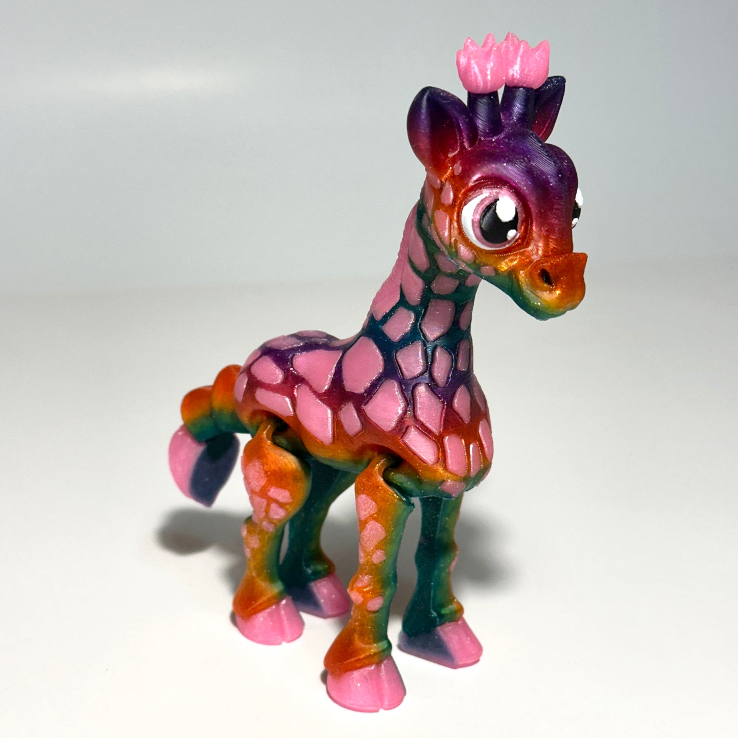 Flexi Giraffe - 3D Printed Articulating Figure