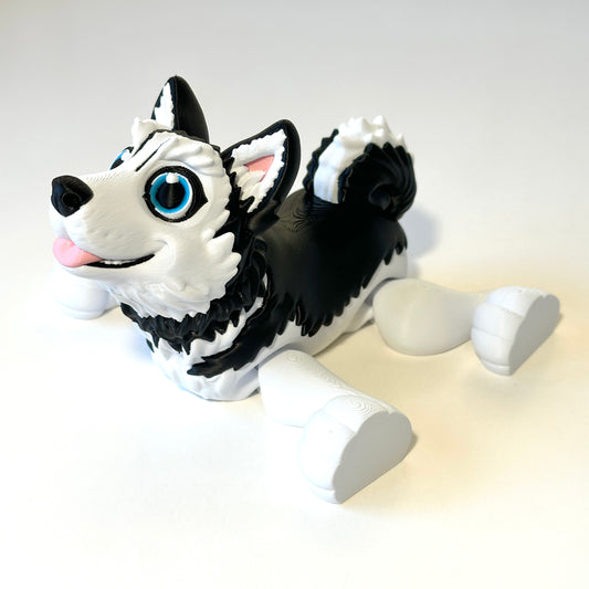 Flexi Husky - 3D Printed Articulating Figure
