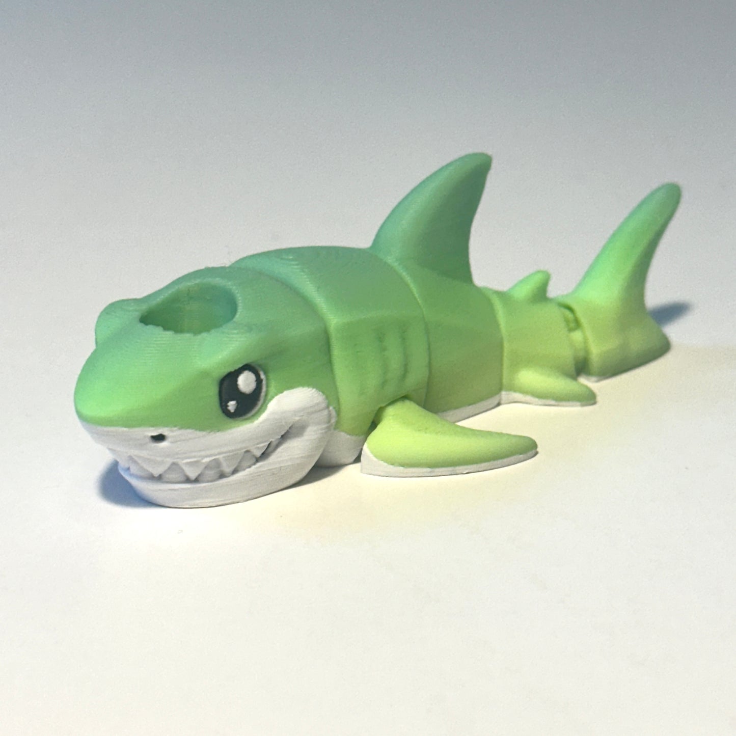 Mini Great White Shark - 3D Printed Articulating Figure