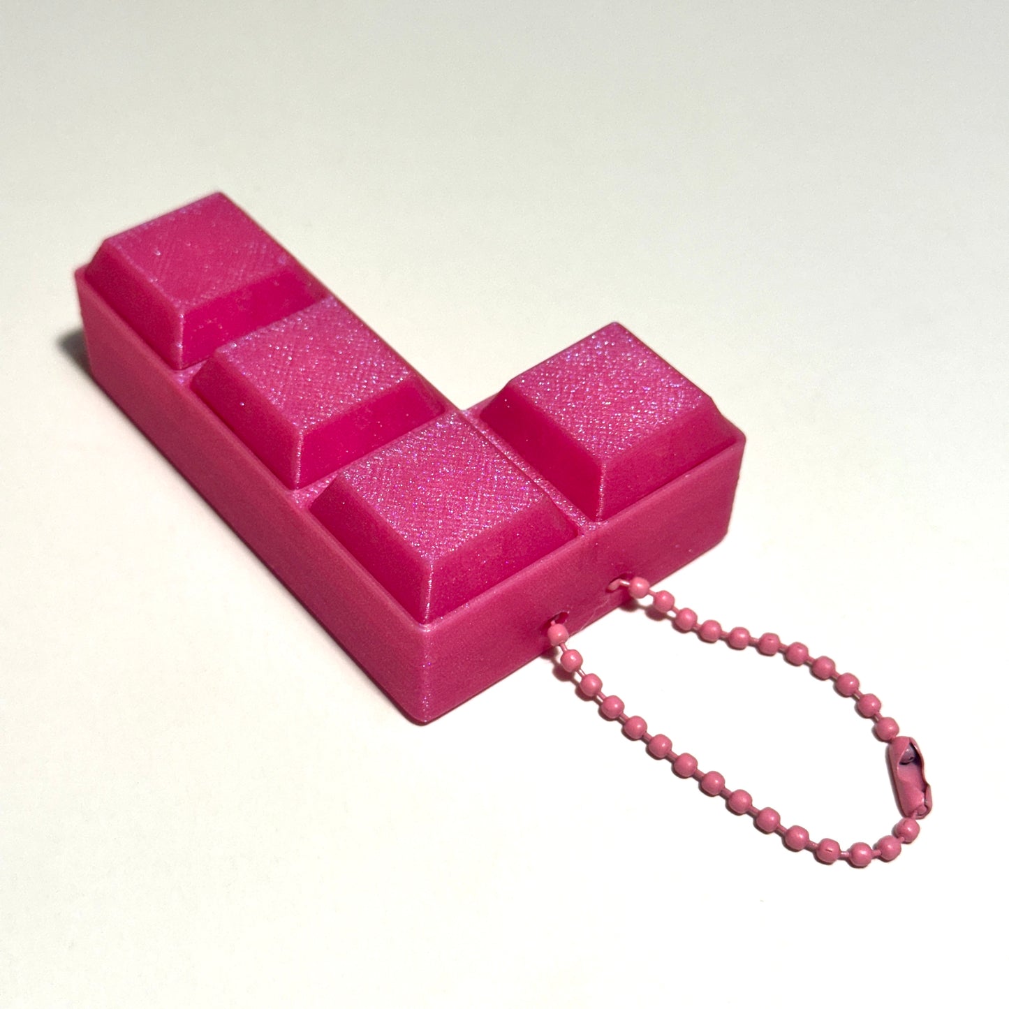 Block Game Fidget Clicker - 3D Printed