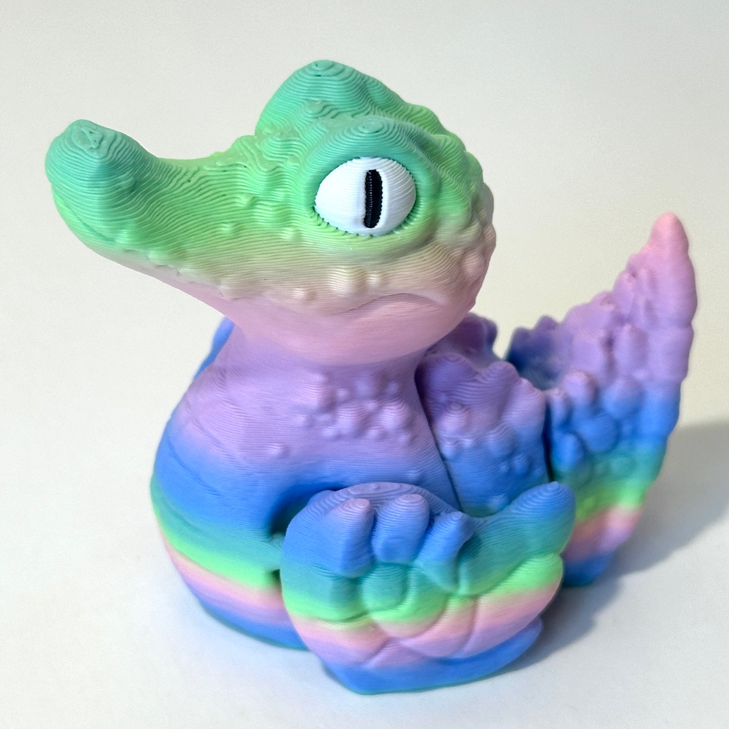 Quackodile - 3D Printed Articulating Figure