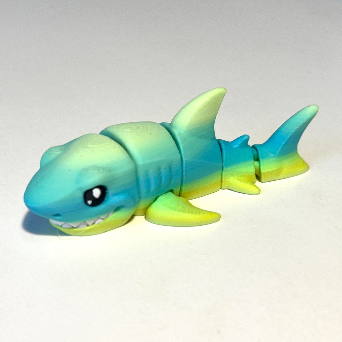 Mini Great White Shark - 3D Printed Articulating Figure