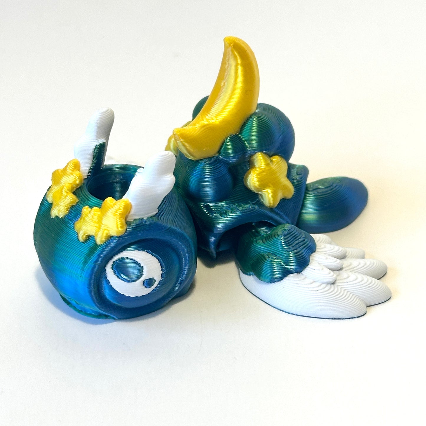 Dreamy Turtle - 3D Printed Articulating FIgure