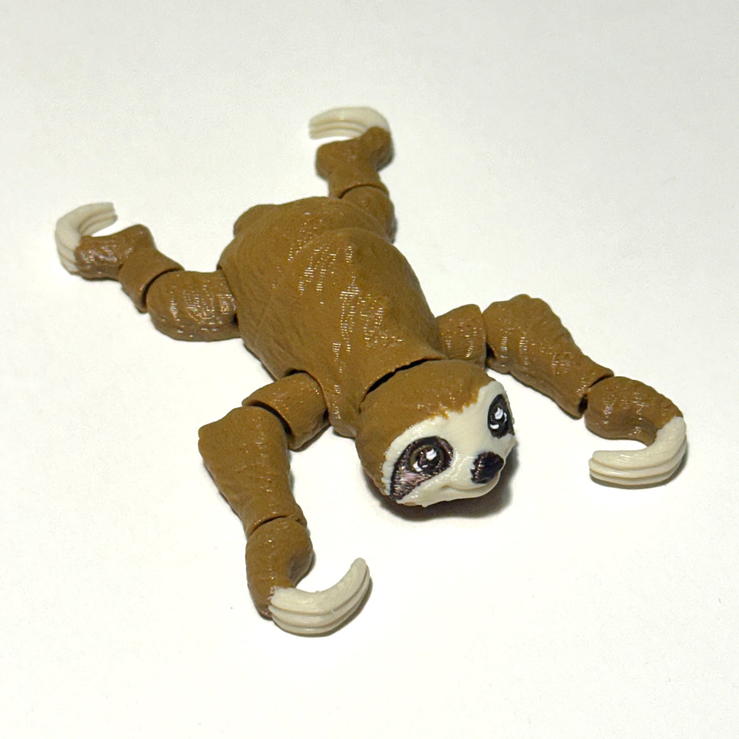 Flexi Sloth - 3D Printed Articulating Figure
