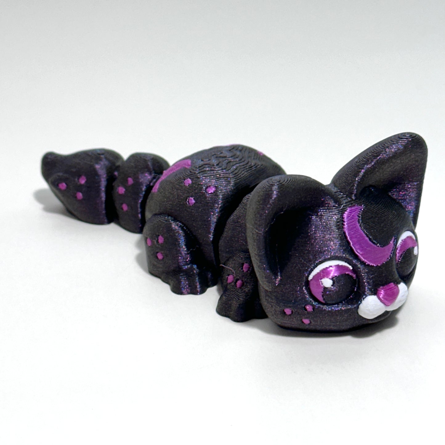 Lunar Cat - 3D Printed Articulating Figure
