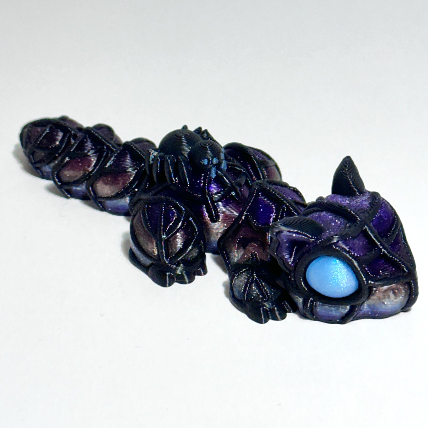 Baby Spider Dragon - 3D Printed Articulating Figure