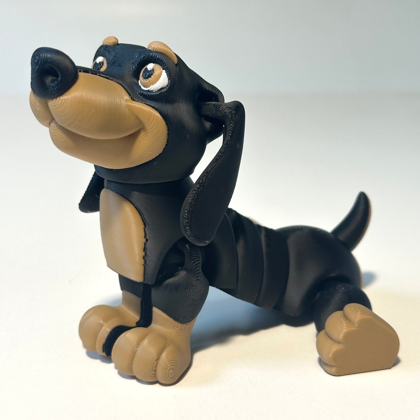 Flexi Dachshund - 3D Printed Articulating Figure