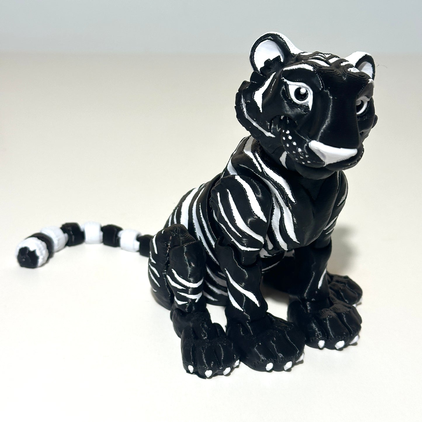 Tiger - 3D Printed Articulating Figurine
