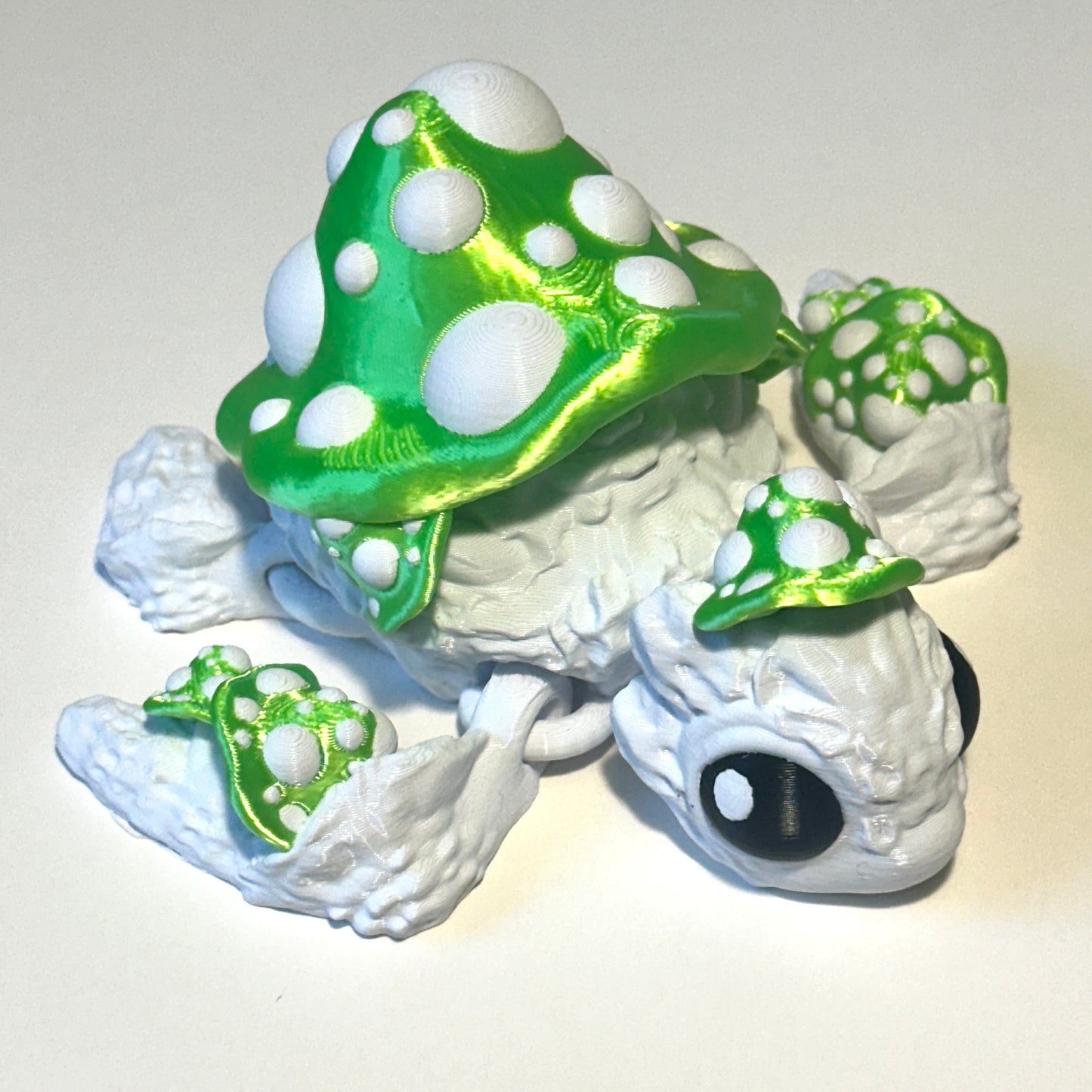 Mushroom Turtle - 3D Printed Articulating Figure