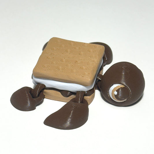 RA S'mores Turtle - 3D Printed Articulating Figure
