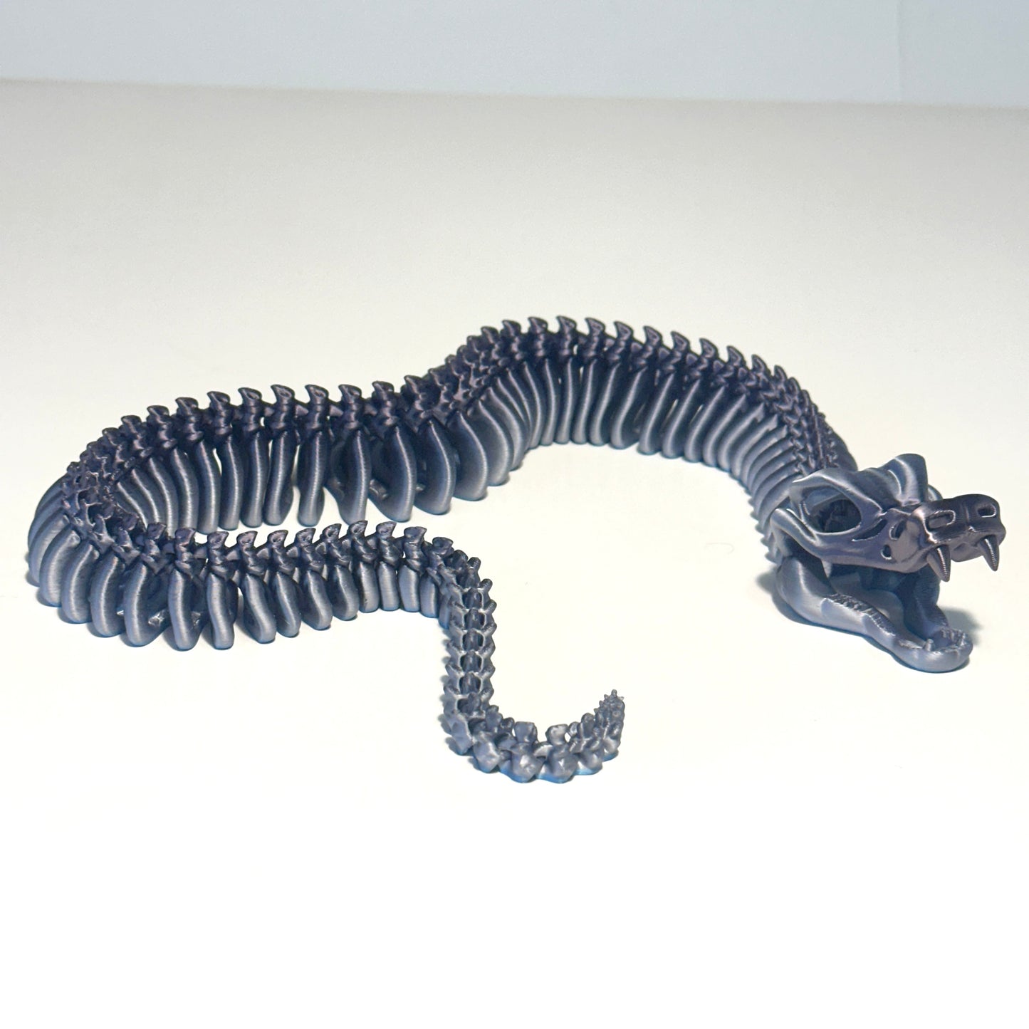 Flexi Skeleton Snake - 3D Printed Articulating Figure