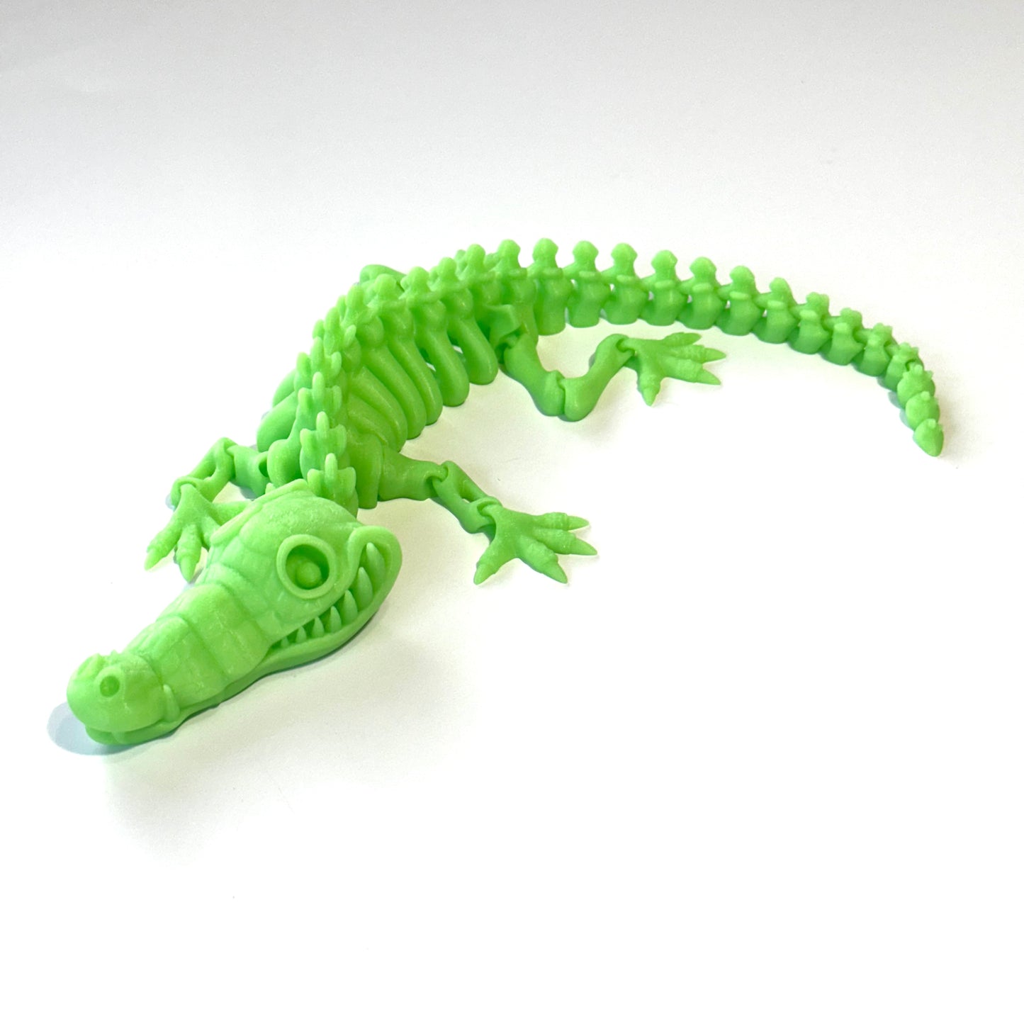 Flexible Crocodile - 3D Printed Articulating