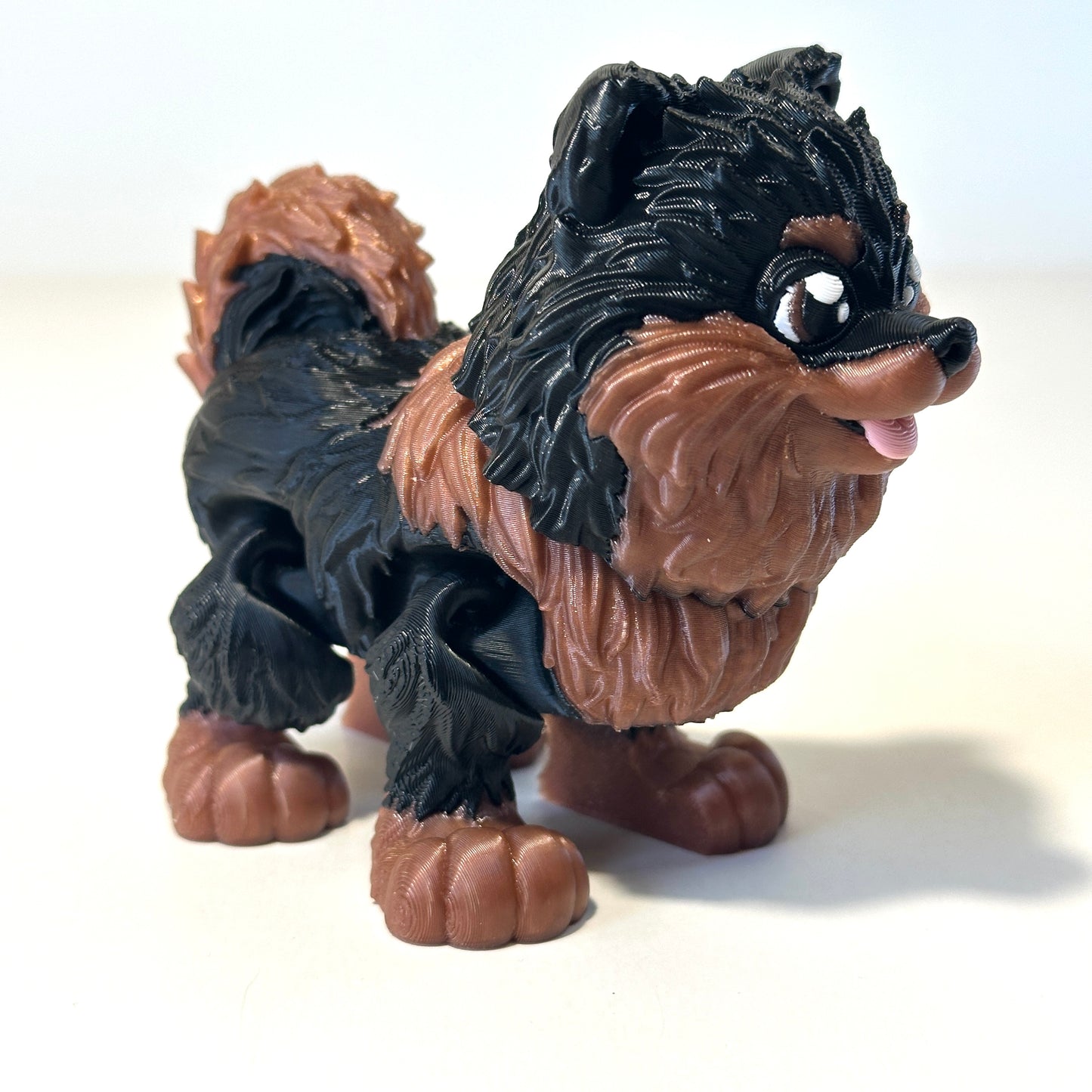 Flexi Pomeranian - 3D Printed Articulating Figure