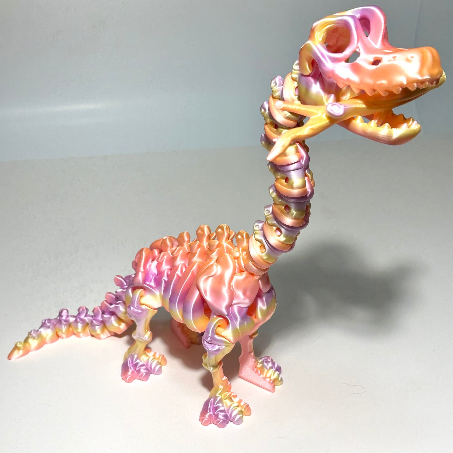 Flexi Skeleton Brachiosaurus - 3D Printed Articulating Figure