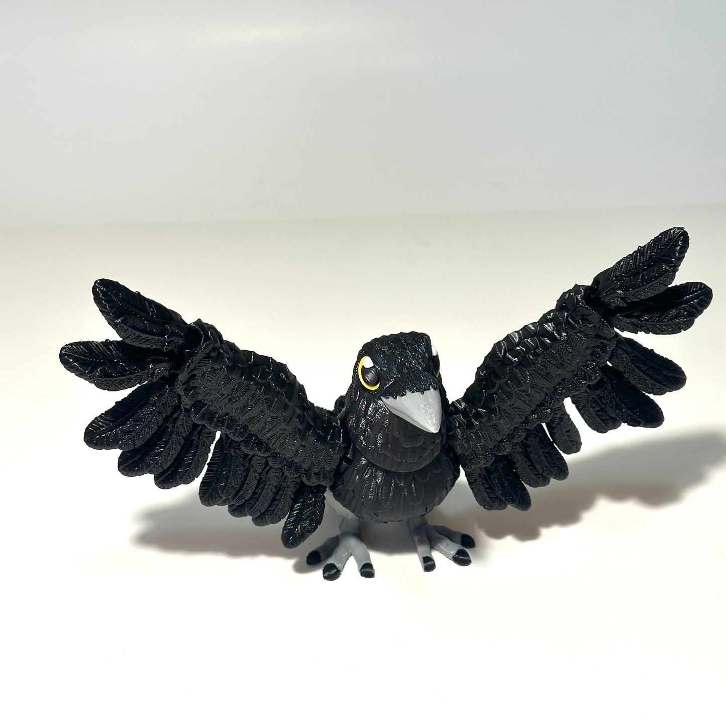 Flexi Crow - 3D Printed Articulating Figure