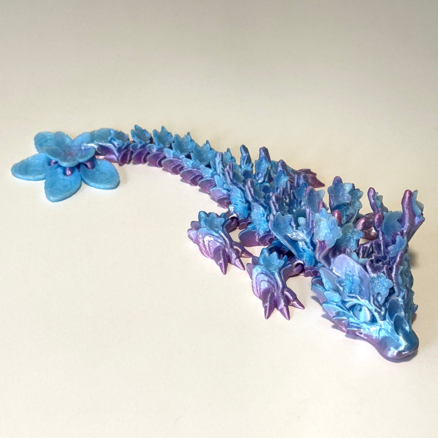 Baby Cherry Blossom Dragon - 3D Printed Articulating Figure