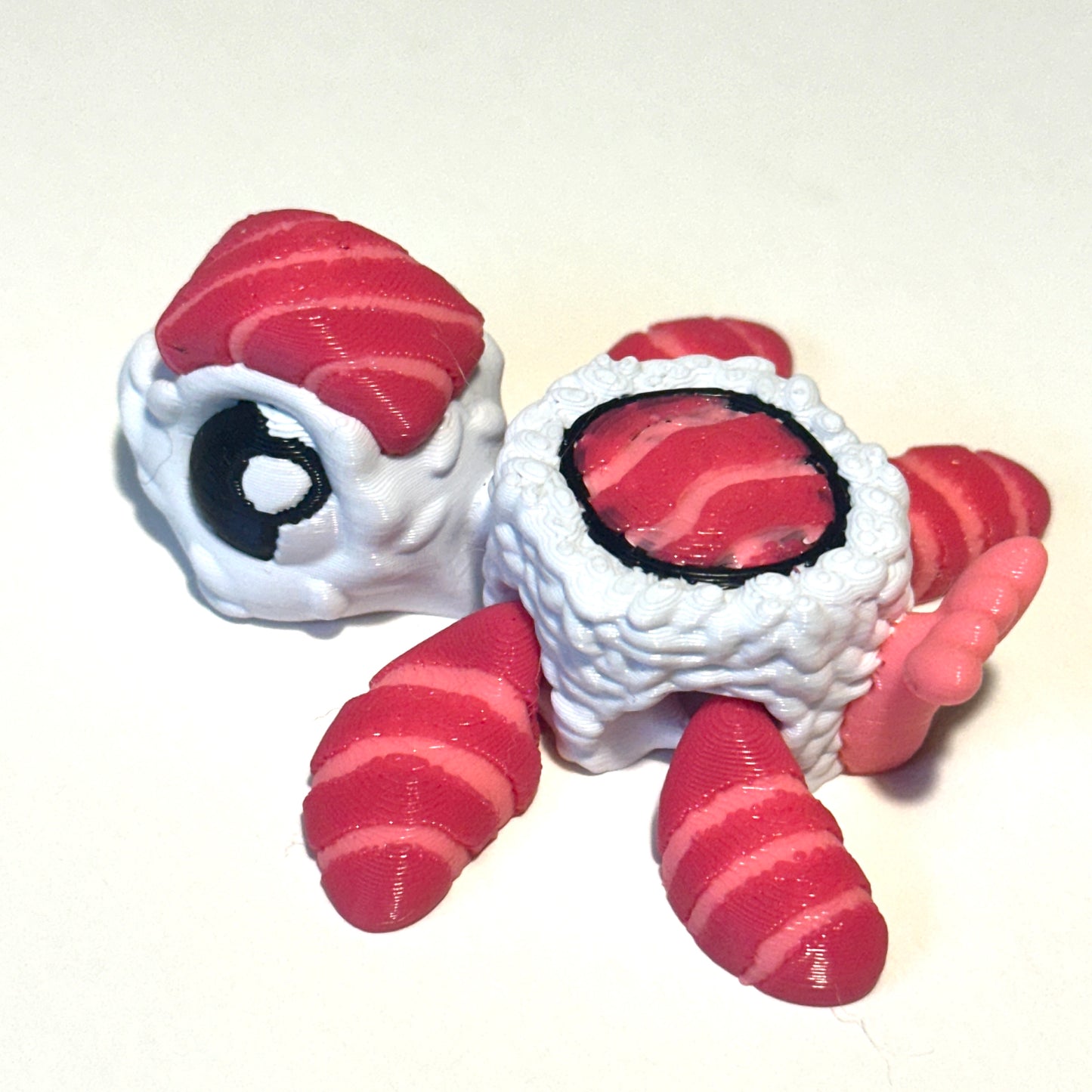 Sushi Turtle - 3D Printed Articulating Figure