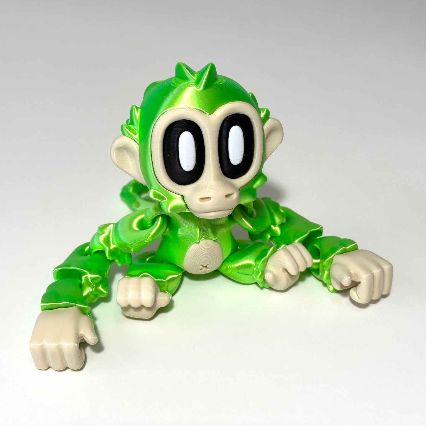 Blob Monkey - 3D Printed Articulating Figure