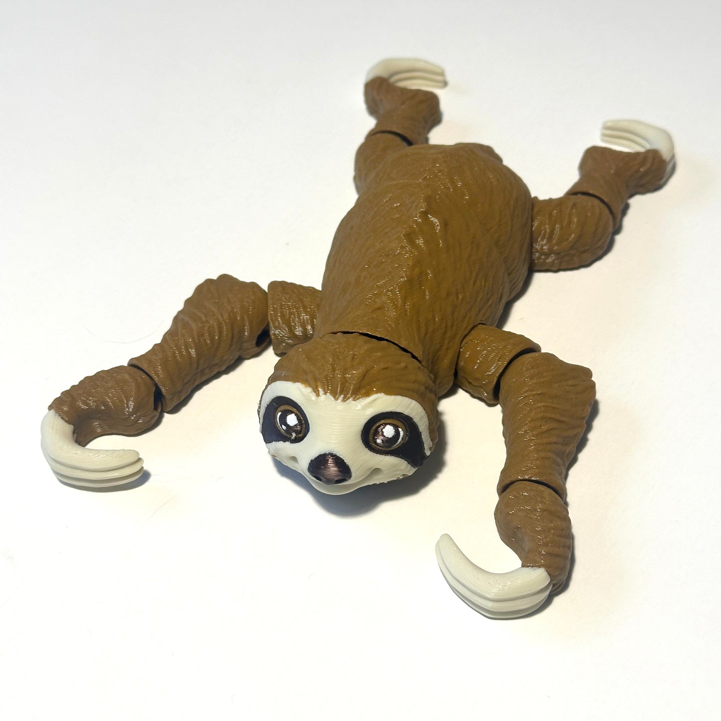 Flexi Sloth - 3D Printed Articulating Figure