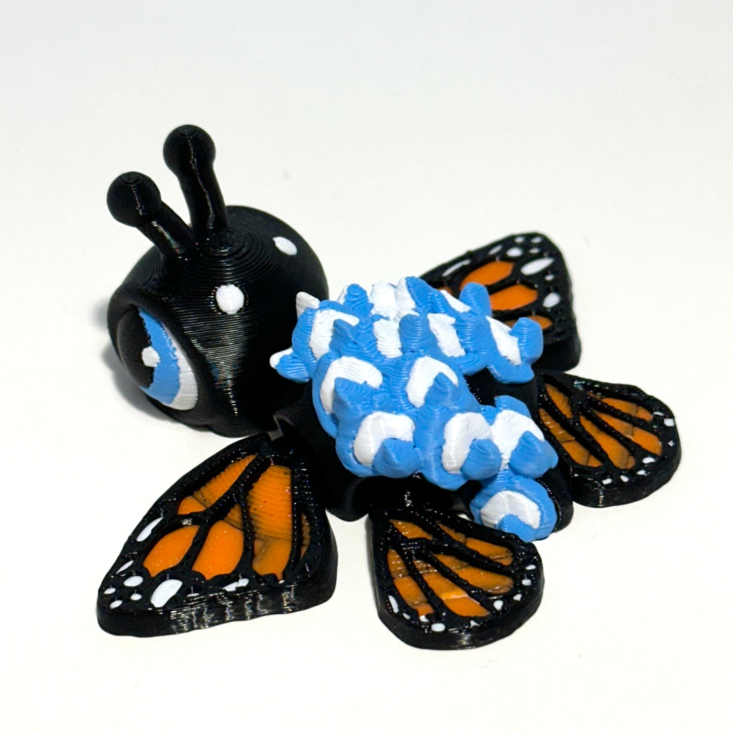 Blue Bonnet Texas Turtle - 3D Printed Articulating Figure