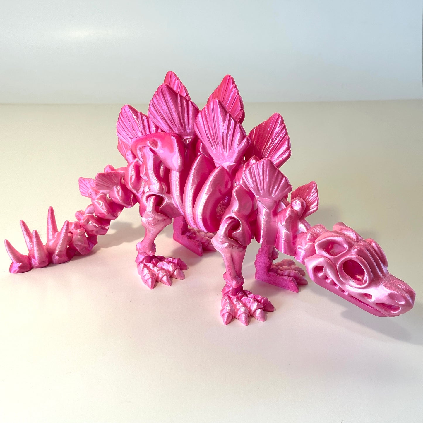 Giant Flexi Skeleton Stegosaurus - 3D Printed Articulating Figurines