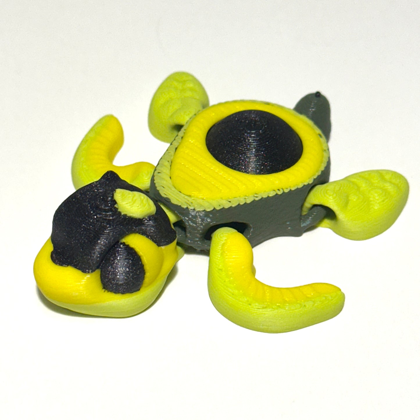 Avocado Turtle - 3D Printed Articulating Figure