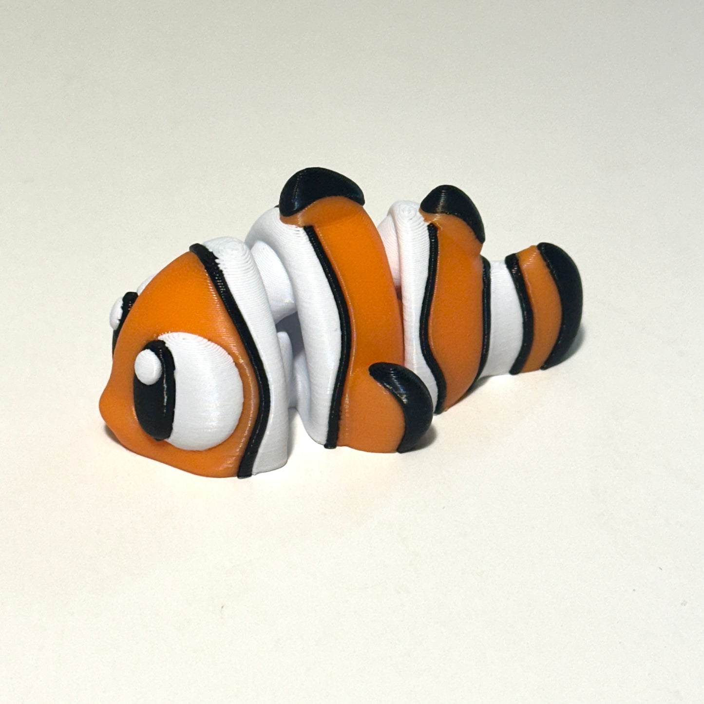 Flexi Clownfish - 3D Printed Articulating Figure