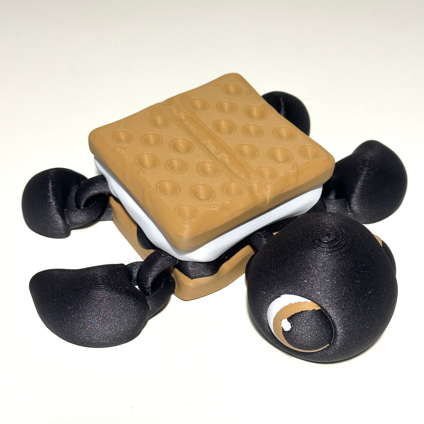 RA S'mores Turtle - 3D Printed Articulating Figure