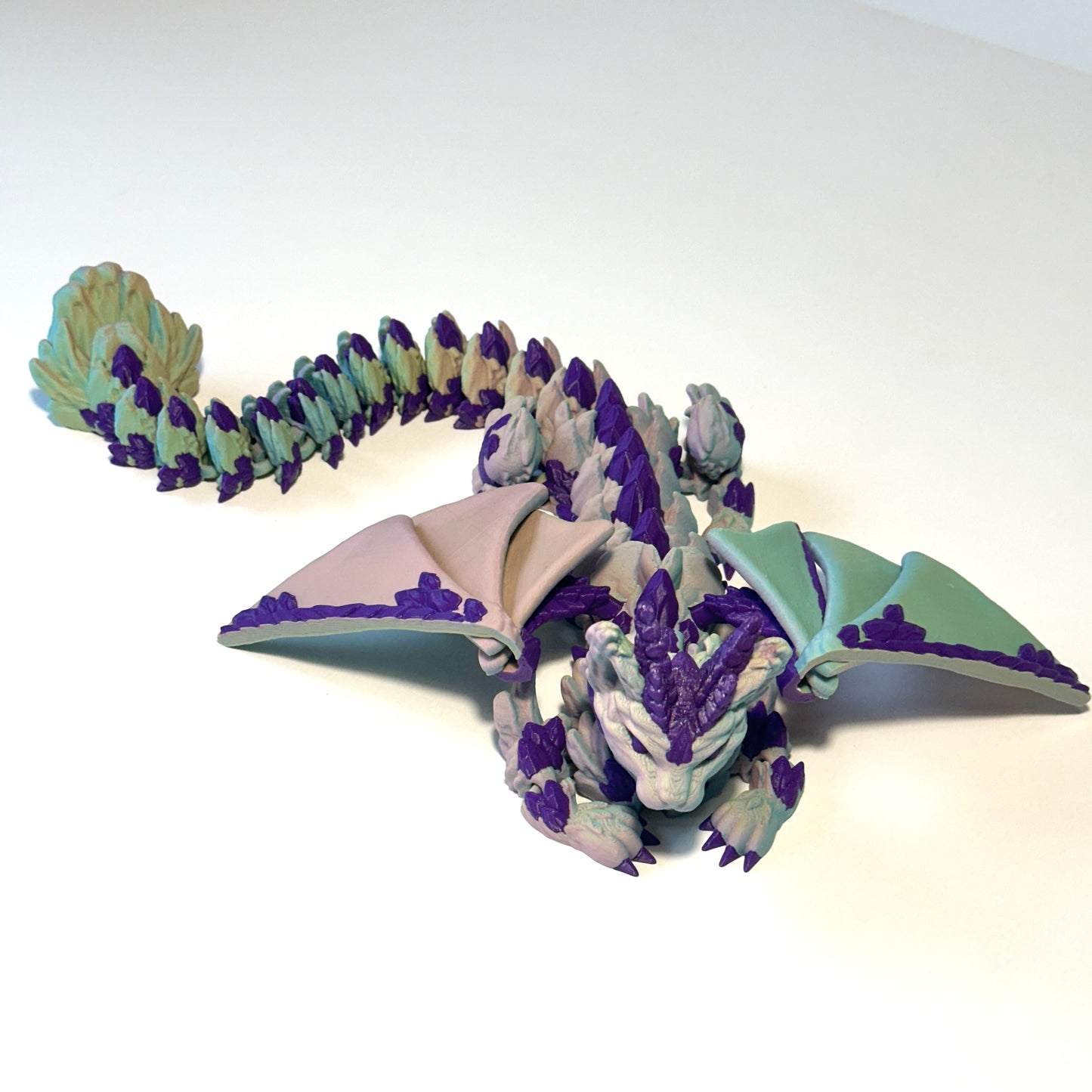 Cat Dragon - 3D Printed Articulating Figure