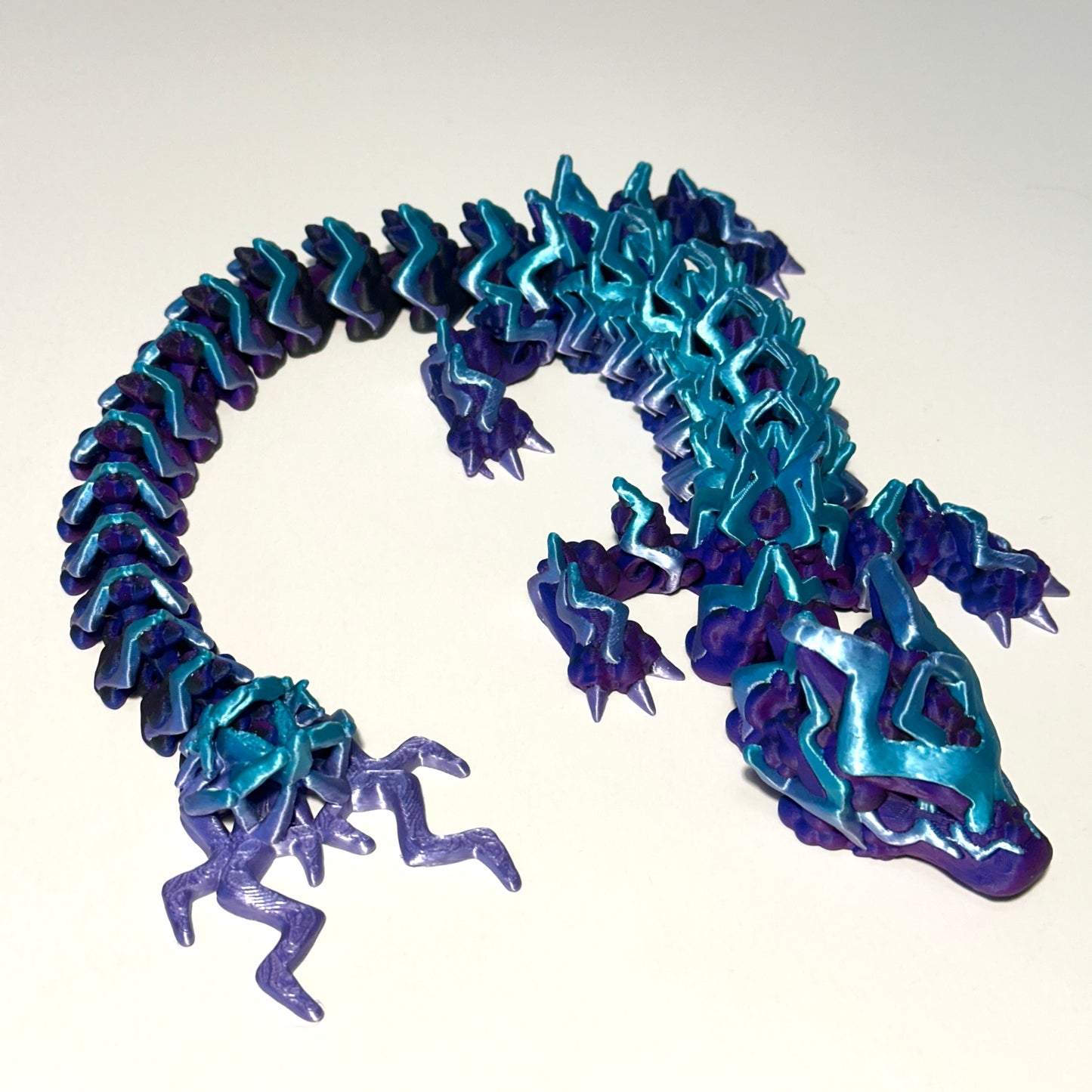 Large Storm Dragon - 3D Printed Articulating Figure