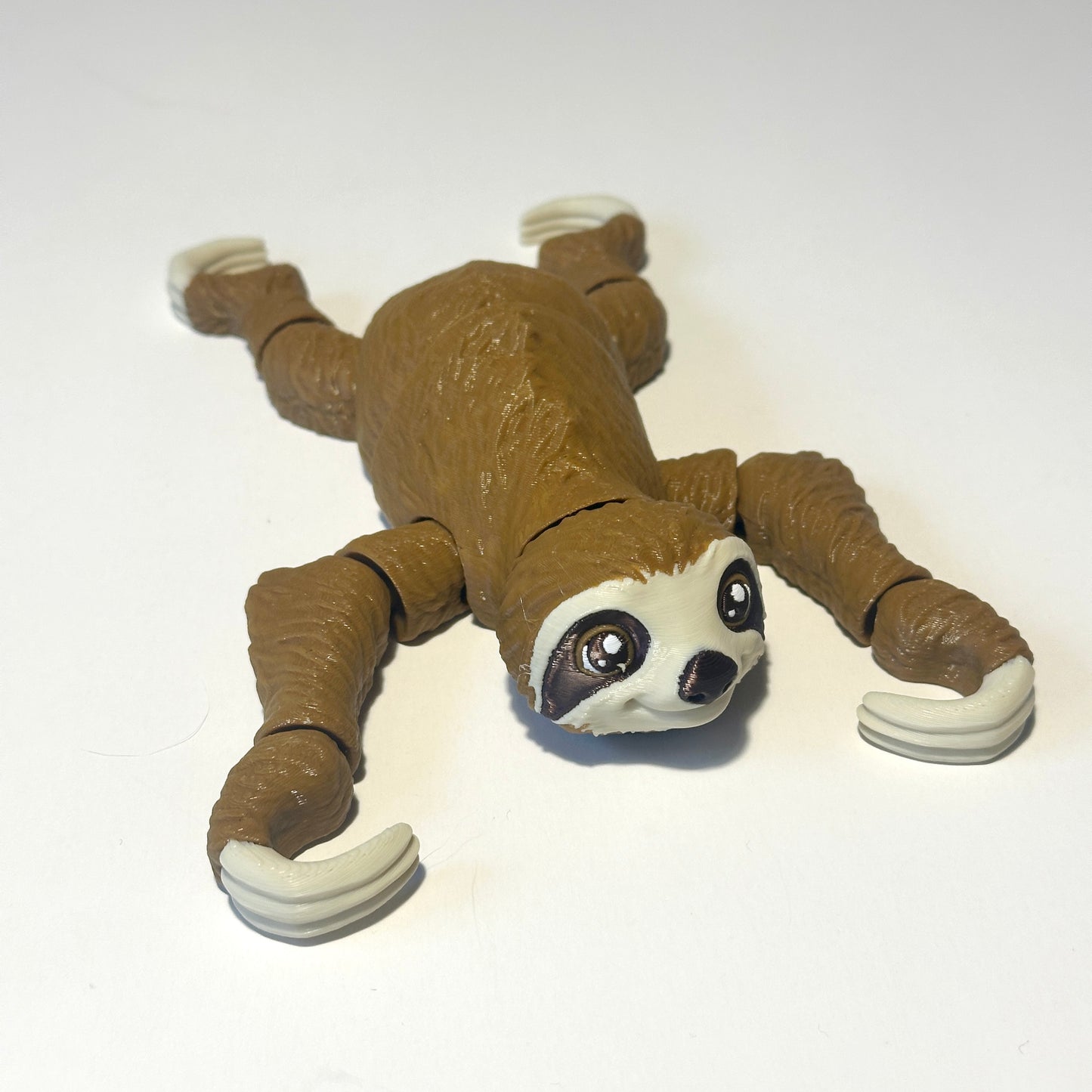 Flexi Sloth - 3D Printed Articulating Figure