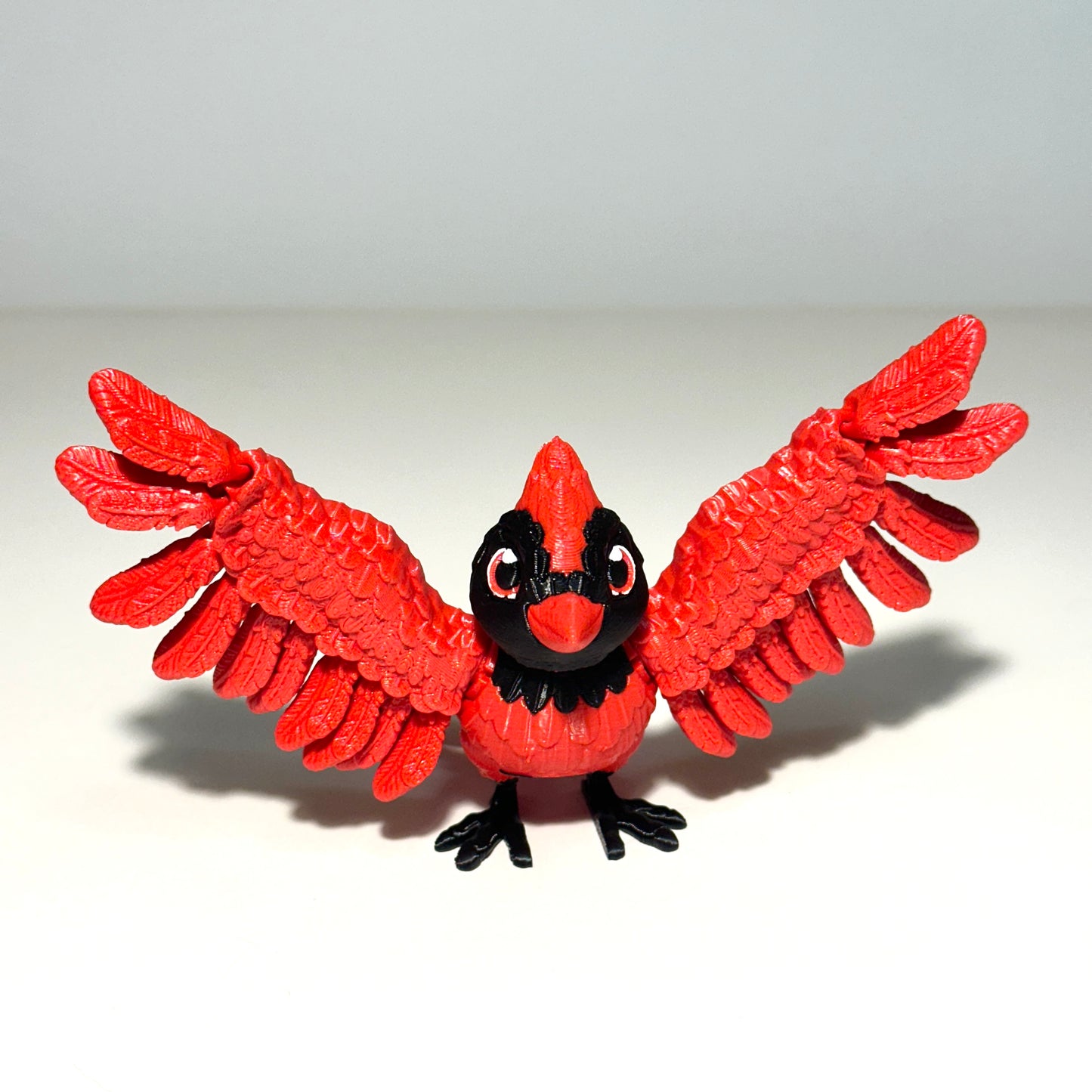 Flexi Cardinal - 3D Printed Articulating Figure