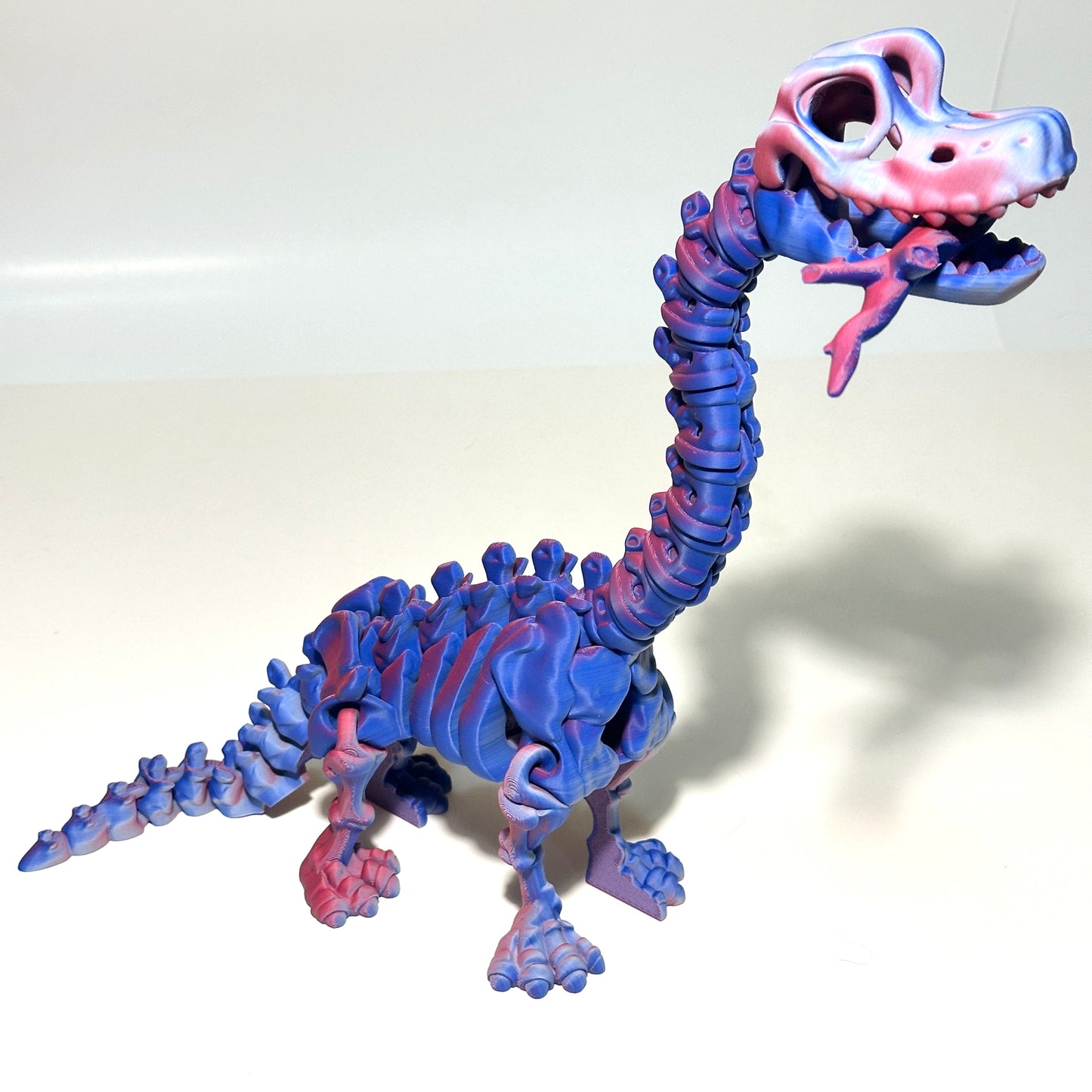 Flexi Skeleton Brachiosaurus - 3D Printed Articulating Figure