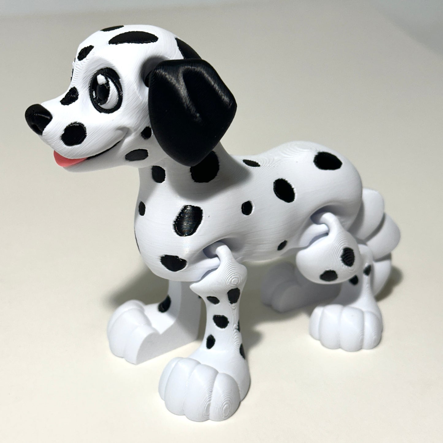 Flexi Dalmatian (Sabrina) - 3D Printed Articulating Figure