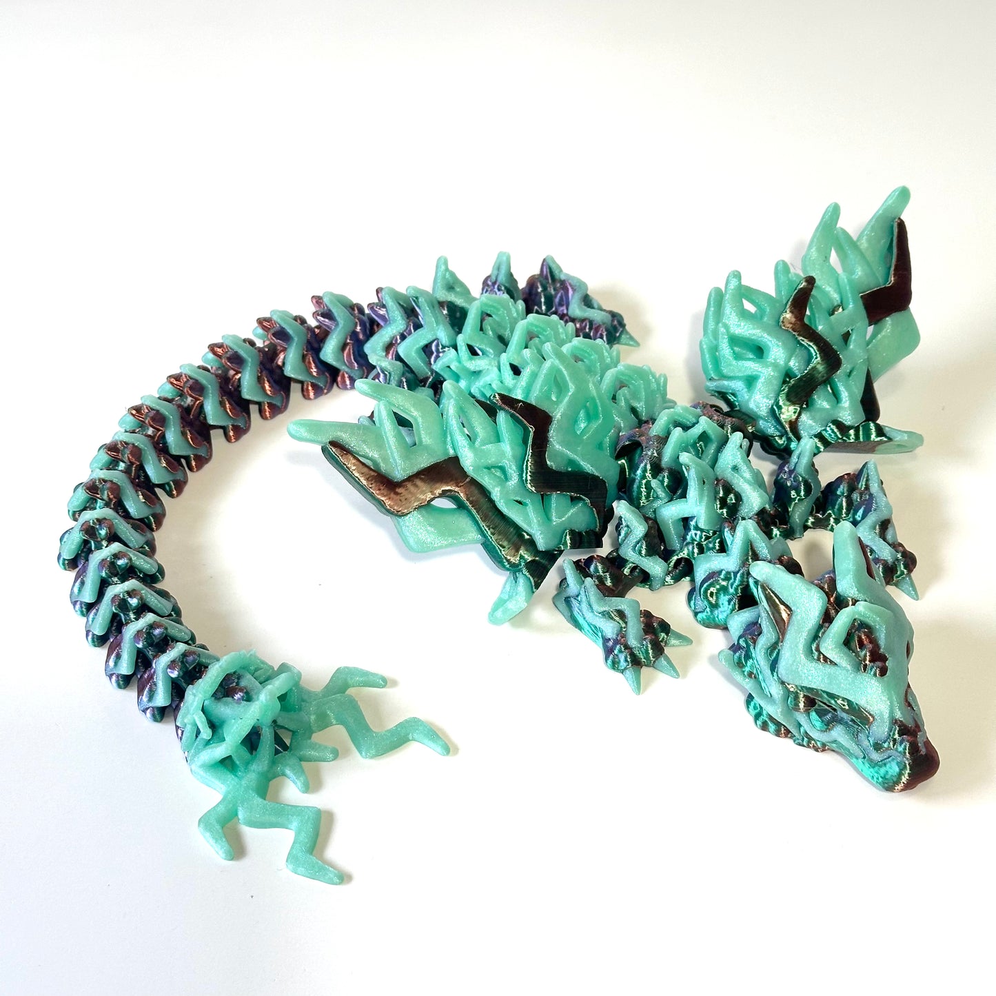 Large Storm Wing Dragon - 3D Printed Articulating Figure