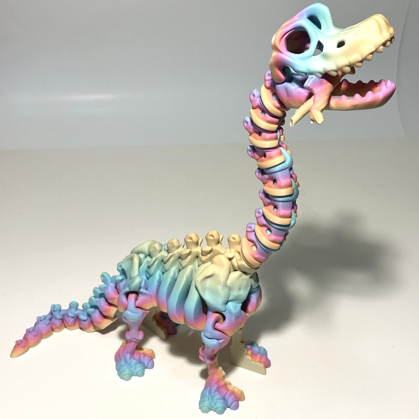Flexi Skeleton Brachiosaurus - 3D Printed Articulating Figure