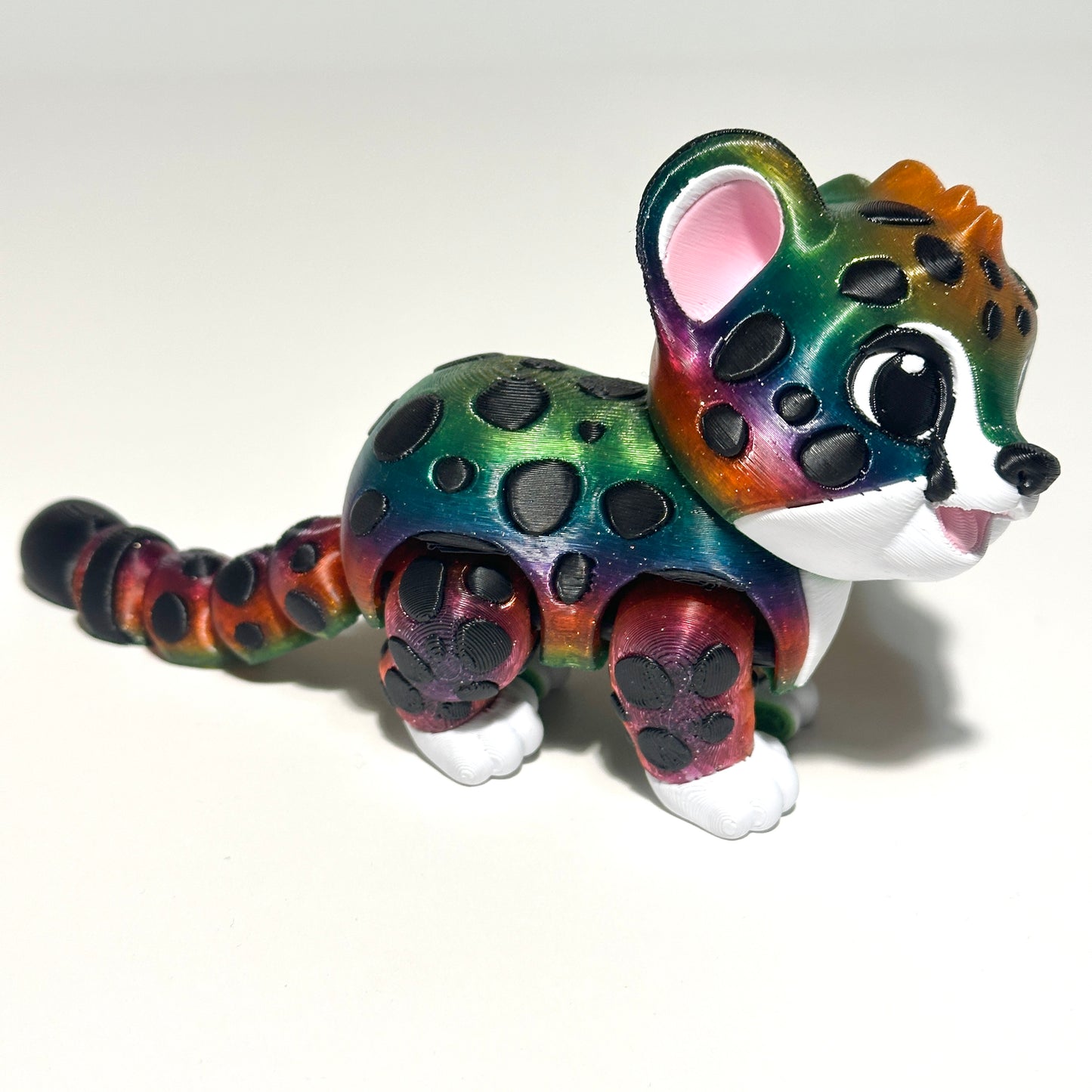 Baby Cheetah - 3D Printed Articulating Figure