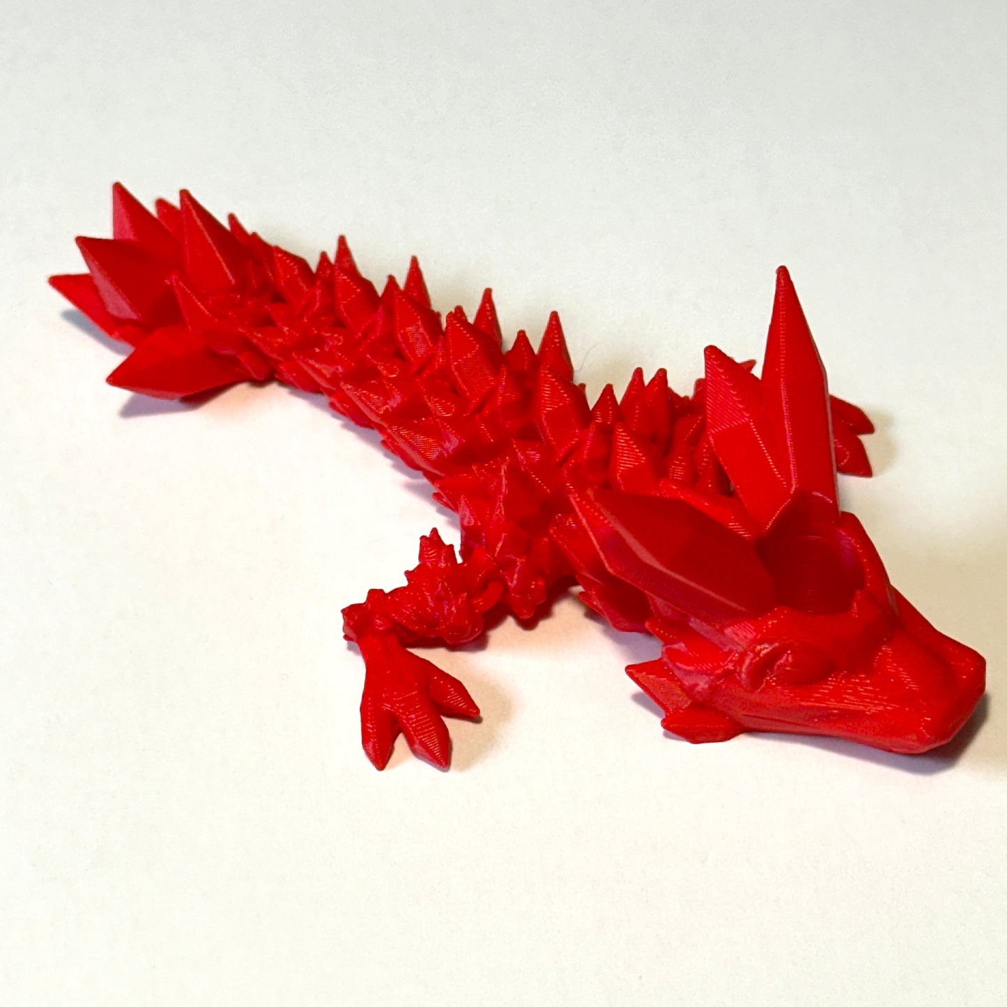 Crystal Tadling Straw Topper - 3D Printed Articulating FIgure