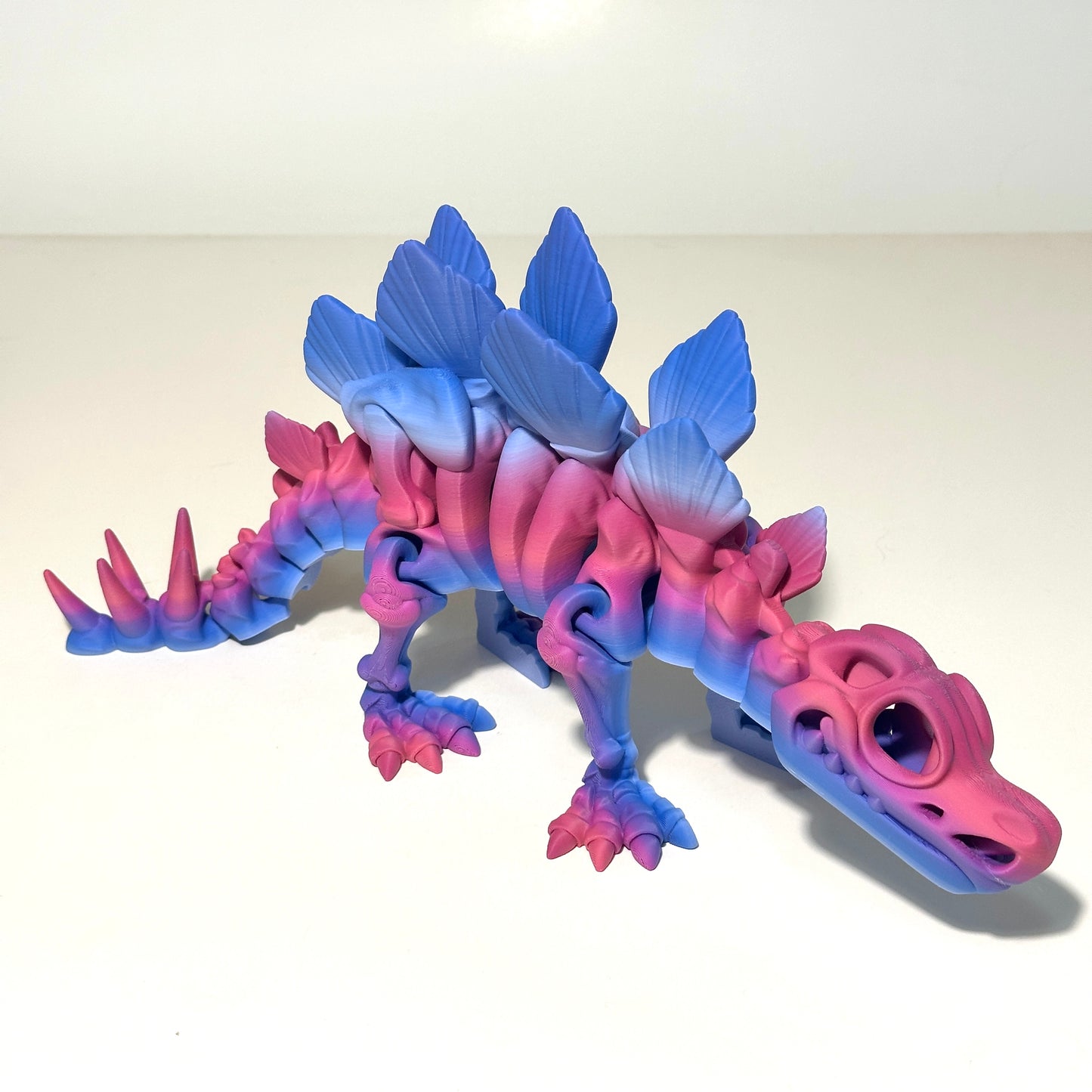 Giant Flexi Skeleton Stegosaurus - 3D Printed Articulating Figurines