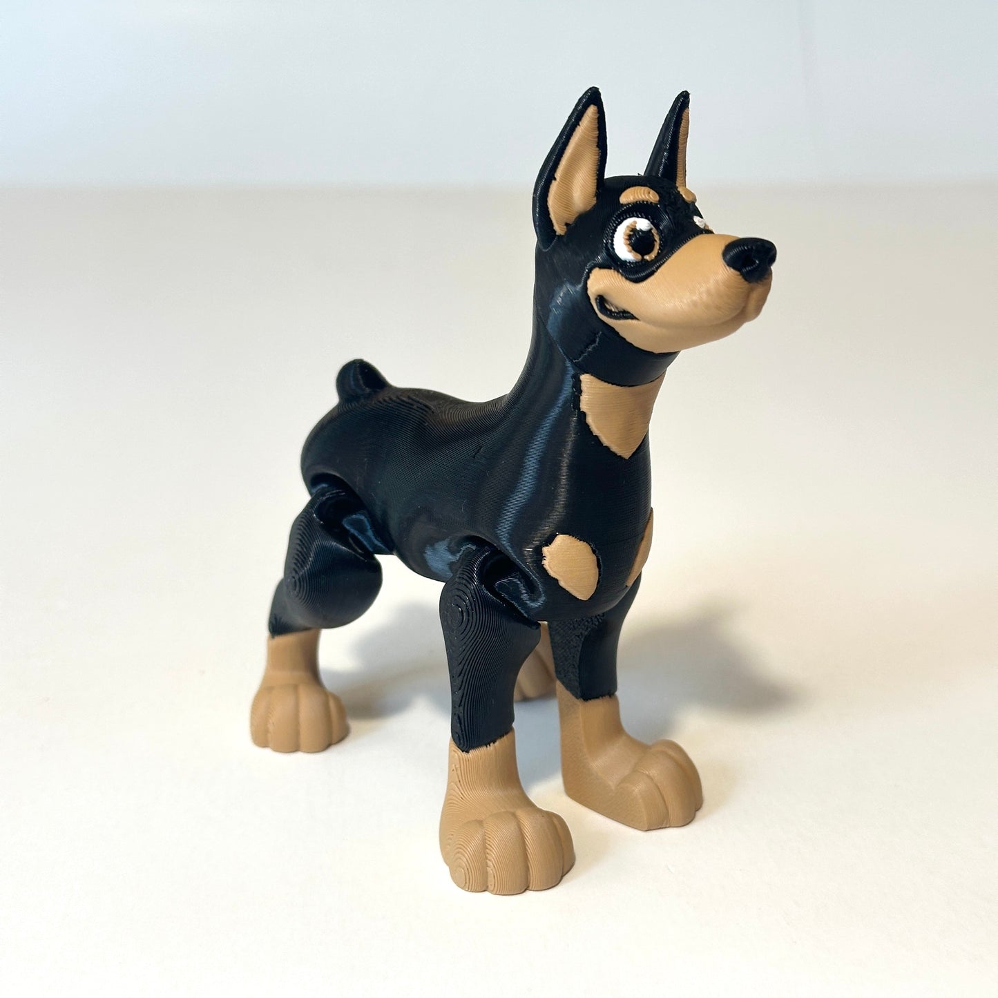 Flexi Dobermann - 3D Printed Articulating Figure