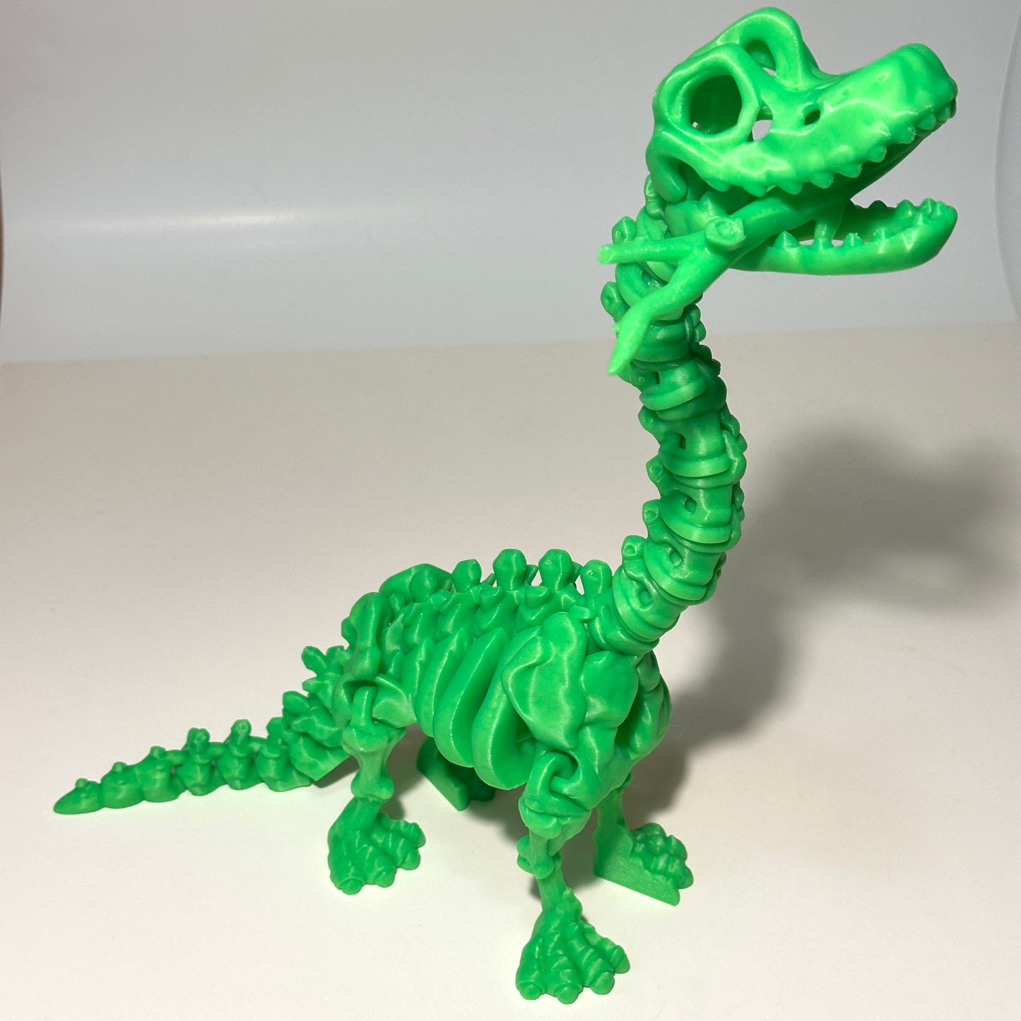 Flexi Skeleton Brachiosaurus - 3D Printed Articulating Figure
