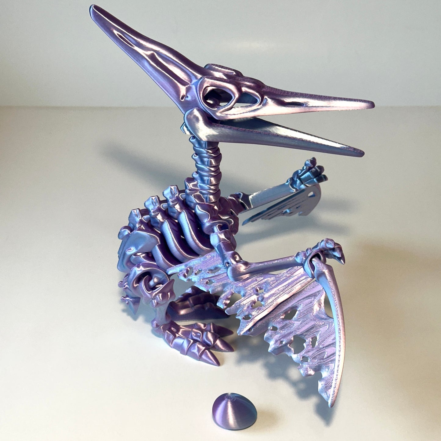 Giant Skeleton Pteranodon - 3D Printed Articulating Figure