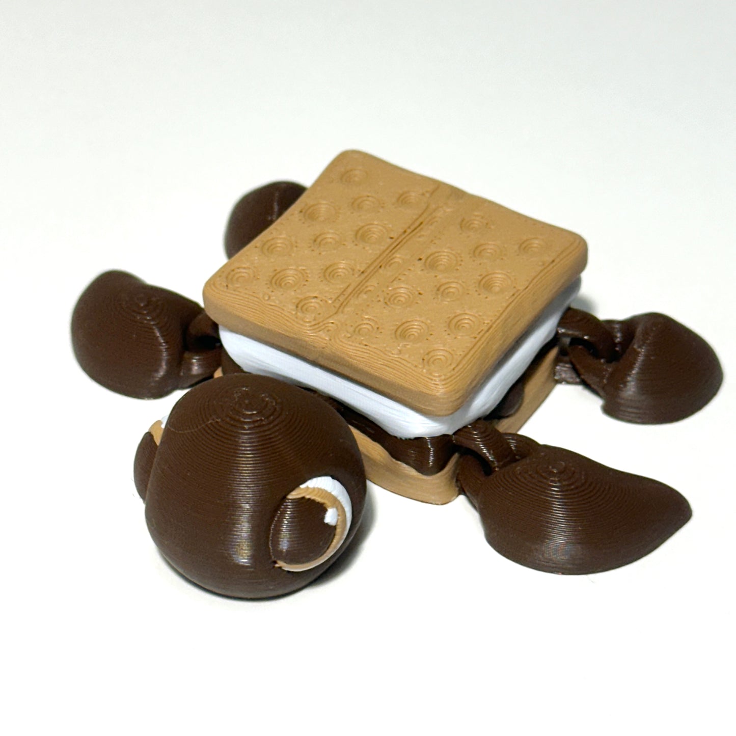 RA S'mores Turtle - 3D Printed Articulating Figure