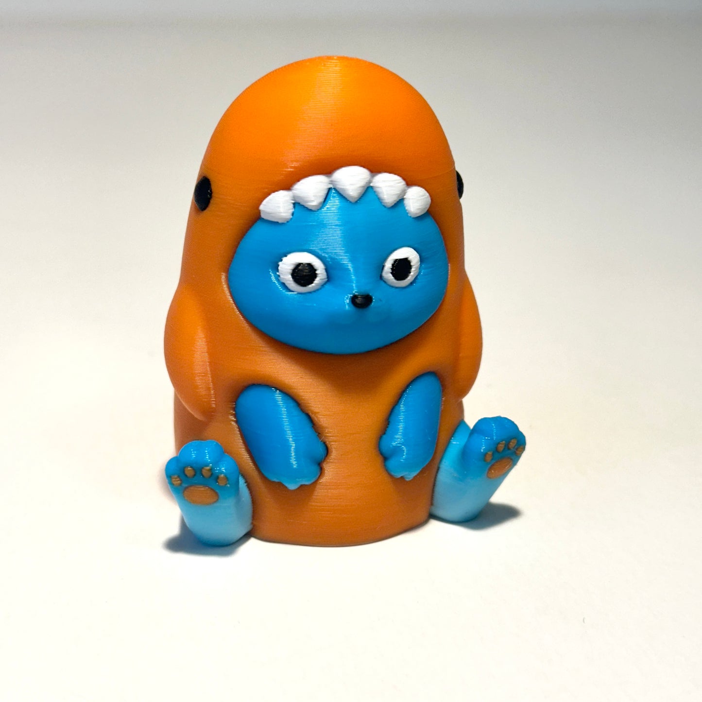 Sitting Cat Shark - 3D Printed Figure