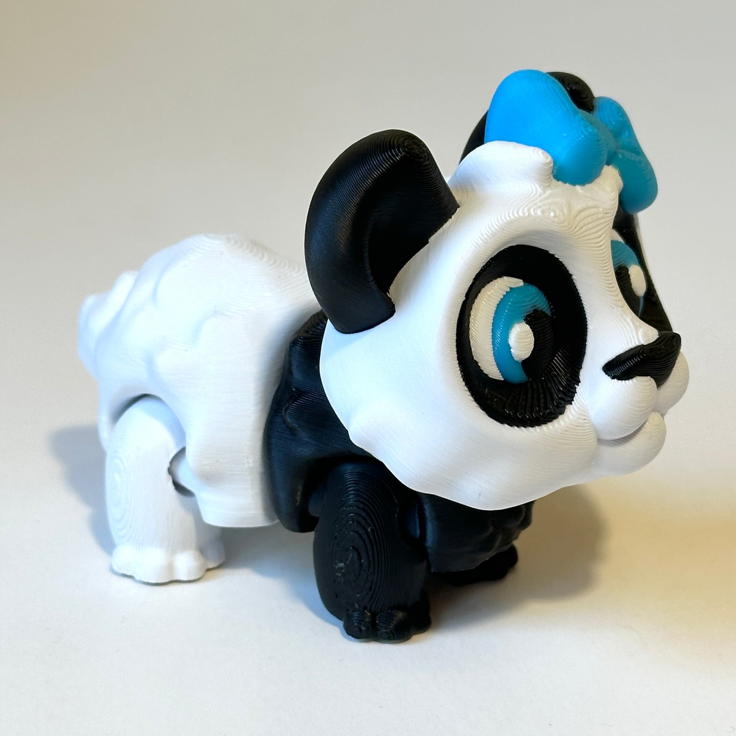 Little Panda - 3D Printed Articulating Figure