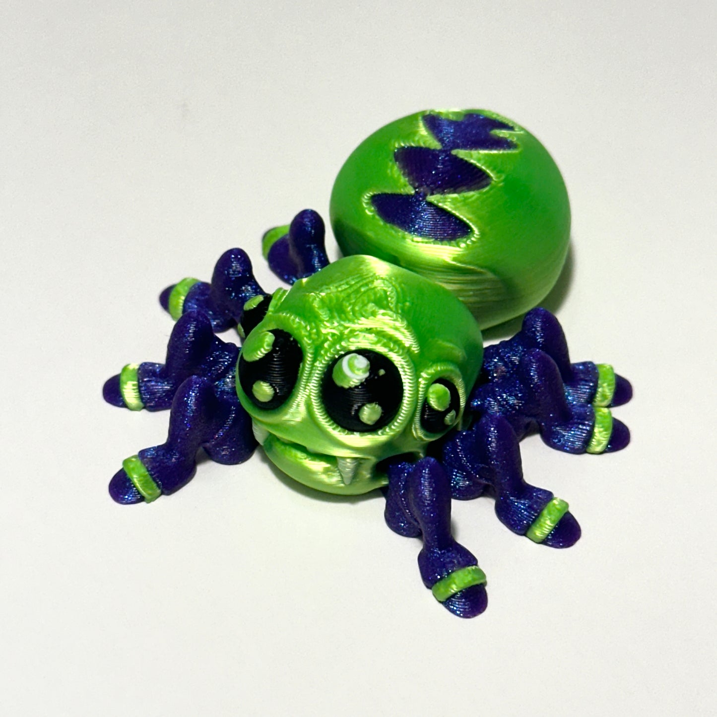 Mini Flexi Spider - 3D Printed Articulating Figure